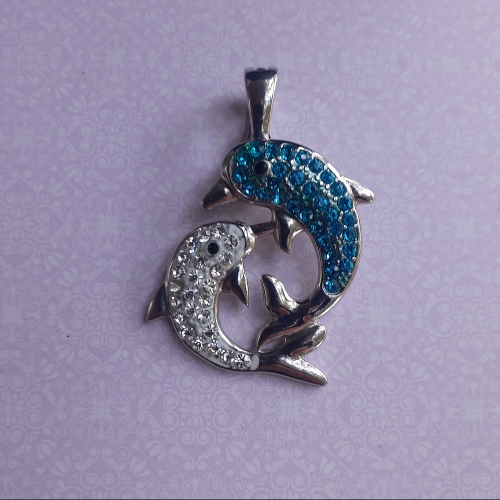 Wearable Art by Roman Dolphin Pendant